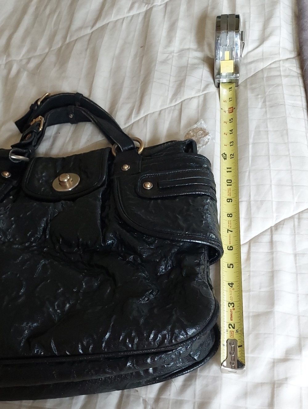 Stella McCartney Vegan Handbag Black - Picture 5 of 10